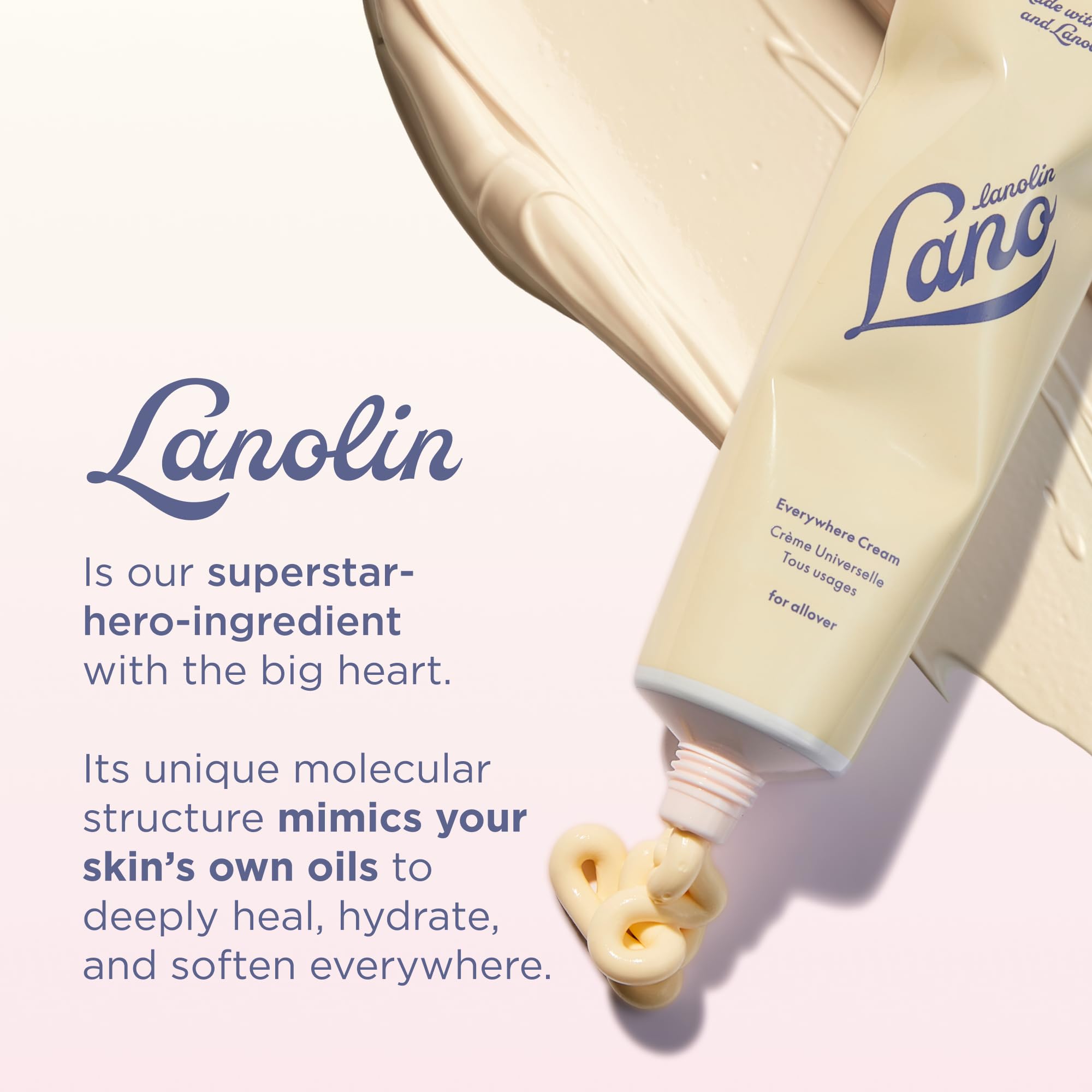 Lanolips Hydration Duo - Everywhere Cream (85ml / 2.9oz) + Hand Cream Coconutter (50ml / 1.69 fl oz) - Multi-Purpose Moisturizer & Intensive Hand Care for Dry Skin - Image 5